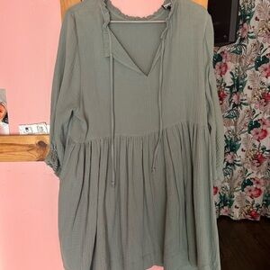 Wishlist Sage Green Blouse